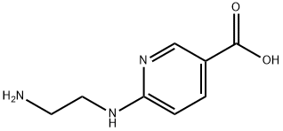 6-[(2-AMINOETHYL)AMINO]NICOTINIC ACID Structure