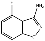 4-Fluoro-1,2-benzisoxazol-3-aMine Structure