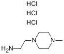 2-(4-메틸-피페라진-1-YL)-에틸아민염화물 구조식 이미지