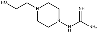 Guanidine,[4-(2-hydroxyethyl)-1-piperazinyl]-(7CI) Structure