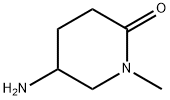 2-Piperidinone, 5-amino-1-methyl- 구조식 이미지