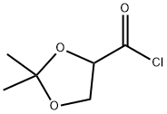 1,3-디옥솔란-4-카르보닐클로라이드,2,2-디메틸- 구조식 이미지