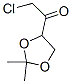 Ethanone, 2-chloro-1-(2,2-dimethyl-1,3-dioxolan-4-yl)- (9CI) 구조식 이미지