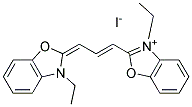 3 3'-DIETHYLOXACARBOCYANINE IODIDE  98 Structure
