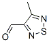 1,2,5-Thiadiazole-3-carboxaldehyde, 4-methyl- (9CI) Structure