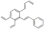 Styrene, butadiene, divinylbenzene Structure