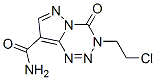 3-(2-chloroethyl)-3,4-dihydro-4-oxopyrazolo(5,1-d)-1,2,3,5-tetrazine-8-carboxamide 구조식 이미지