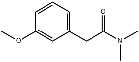 2-(3-METHOXY-PHENYL)-N,N-DIMETHYL-ACETAMIDE Structure