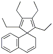 2,3,4,5-TETRAETHYL-2'H-SPIRO[CYCLOPENTA[2,4]DIENE-1,1'-NAPHTHALENE] Structure