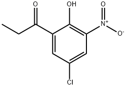 5'-CHLORO-2'-HYDROXY-3'-NITROPROPIOPHENONE Structure