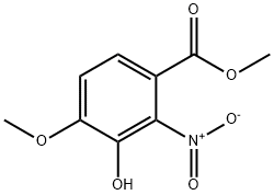 Methyl 3-hydroxy-4-Methoxy-2-nitrobenzoate Structure