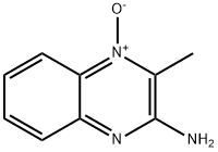 Quinoxaline, 2-amino-3-methyl-, 4-oxide (7CI) Structure