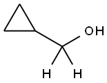 사이클로프로필메틸-d2알코올 구조식 이미지