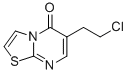 6-(2-CHLOROETHYL)-5H-THIAZOLO[3,2-A]PYRIMIDIN-5-ONE Structure