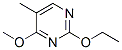 Pyrimidine, 2-ethoxy-4-methoxy-5-methyl- (9CI) Structure