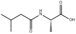 N-(3-Methylbutanoyl)alanine 구조식 이미지