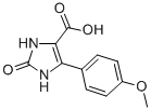 1,3-DIHYDRO-IMIDAZOL-2-ONE-5-(4-METHOXY) PHENYL-4-CARBOXYLIC ACID Structure