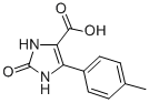 1,3-DIHYDRO-IMIDAZOL-2-ONE-5-(4-METHYL)PHENYL-4-CARBOXYLIC ACID Structure