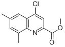 메틸4-클로로-6,8-디메틸-퀴놀린-2-카르복실레이트 구조식 이미지