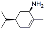 2-Cyclohexen-1-amine,2-methyl-5-(1-methylethyl)-,(1R-cis)-(9CI) 구조식 이미지