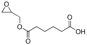 Hexanedioic acid, oxiranylmethyl ester  Structure