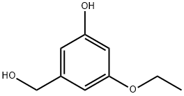3-ethoxy-5-(hydroxyMethyl)phenol 구조식 이미지