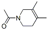 3,4-Lutidine, 1-acetyl-1,2,5,6-tetrahydro- (7CI) Structure