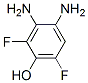 페놀,3,4-디아미노-2,6-디플루오로- 구조식 이미지