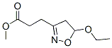 2-이속사졸린-3-프로피온산,5-에톡시-,메틸에스테르(7CI) 구조식 이미지