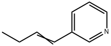 3-(부트-1-에닐)피리딘 구조식 이미지