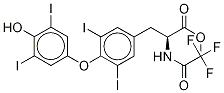 N-(트리플루오로아세틸)-L-티록신메틸에스테르 구조식 이미지