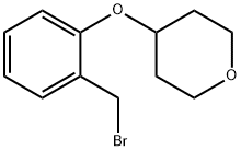 2-(테트라히드로피란-4-일옥시)벤질브로마이드 구조식 이미지