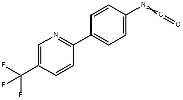 2-(4-ISOCYANATOPHENYL)-5-(TRIFLUOROMETHYL)PYRIDINE Structure