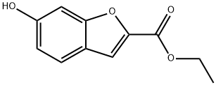 ethyl 6-hydroxy-1-benzofuran-2-carboxylate 구조식 이미지