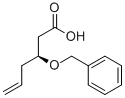 (S)-3-(BENZYLOXY)HEX-5-ENOIC ACID Structure