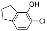 1H-Inden-4-ol,  5-chloro-2,3-dihydro- Structure