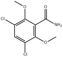 3,5-DICHLORO-2,6-DIMETHOXYBENZAMIDE Structure