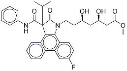 아토르바스타틴LactaM페난트렌메틸에스테르(DiastereoMers의혼합물) 구조식 이미지