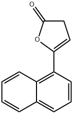 5-(NAPHTHALEN-1-YL)FURAN-2(3H)-ONE Structure