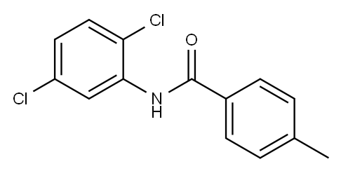 N-(2,5-Dichlorophenyl)-4-MethylbenzaMide, 97% 구조식 이미지