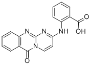 2-(10-OXO-10H-1,4A,9-TRIAZA-ANTHRACEN-2-YLAMINO)-BENZOIC ACID Structure