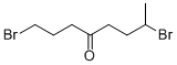 1,7-DIBROMO-OCTAN-4-ONE Structure