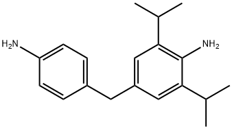 4-[(4-aminophenyl)methyl]-2,6-diisopropylaniline Structure