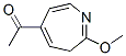 Ethanone, 1-(2-methoxy-3H-azepin-5-yl)- (9CI) Structure