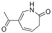 2H-Azepin-2-one, 6-acetyl-1,3-dihydro- (9CI) 구조식 이미지