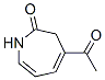 2H-Azepin-2-one, 4-acetyl-1,3-dihydro- (9CI) 구조식 이미지