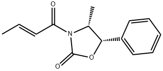 N-CROTONYL-(4R,5S)-4-METHYL 5-PHENYL-2-OXAZOLIDINONE Structure