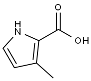 피롤-2-카르복실산,3-메틸-(6Cl,7Cl) 구조식 이미지