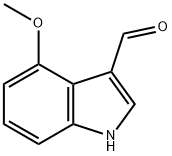 4-Methoxyindole-3-carboxaldehyde Structure