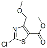 5-Thiazolecarboxylicacid,2-chloro-4-(methoxymethyl)-,methylester(9CI) Structure